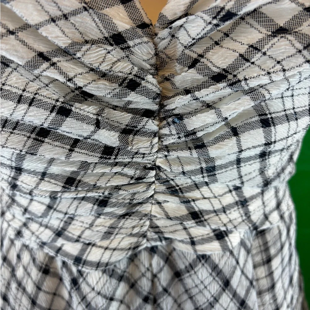 TALULAH La Maison Wild Heart Midi Dress Plaid NWT - Picture 9 of 9